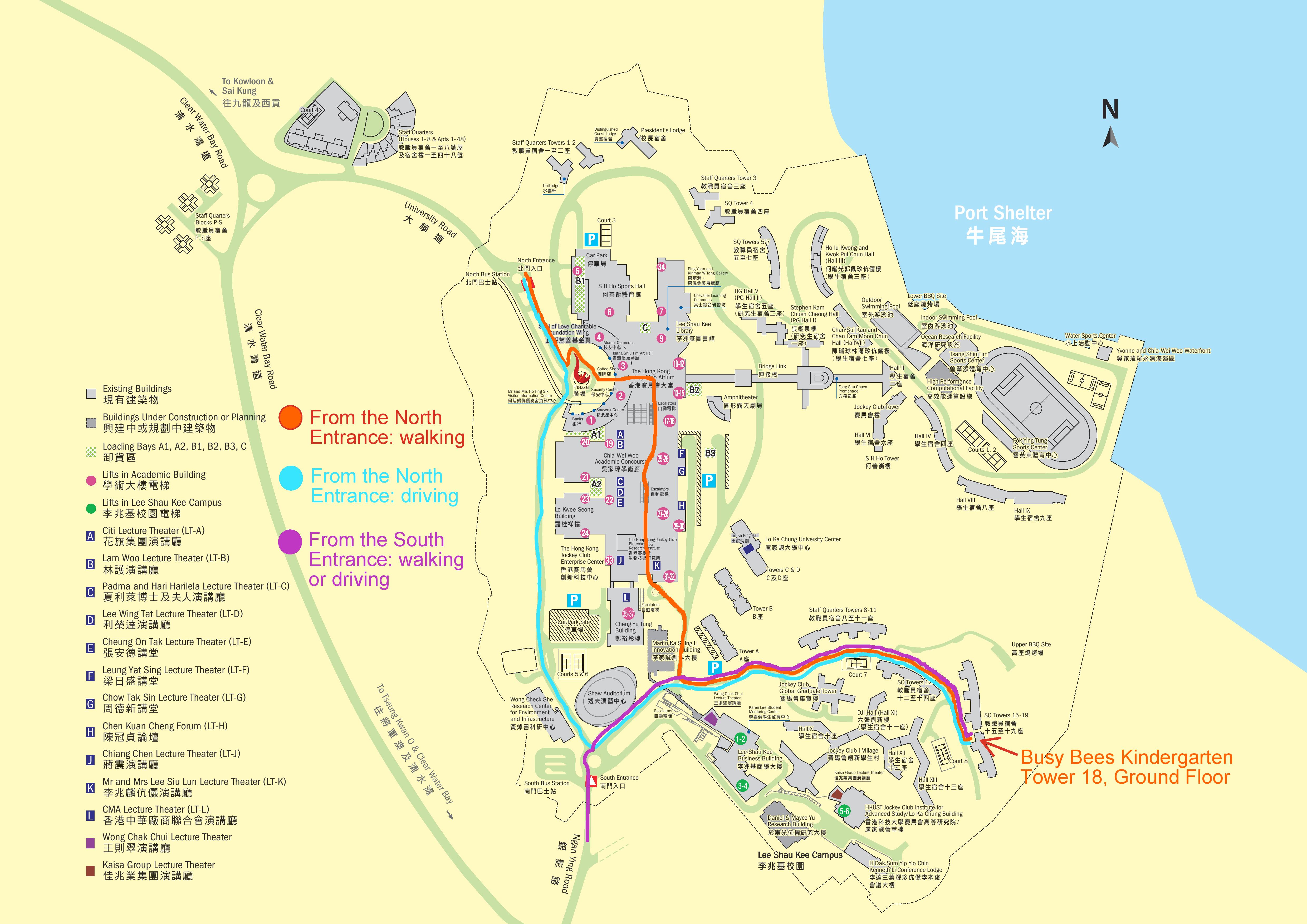 Directions to
                        Busy Bees Kindergarten