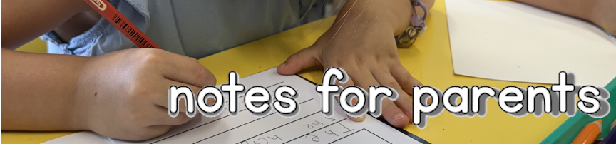 notes for parents